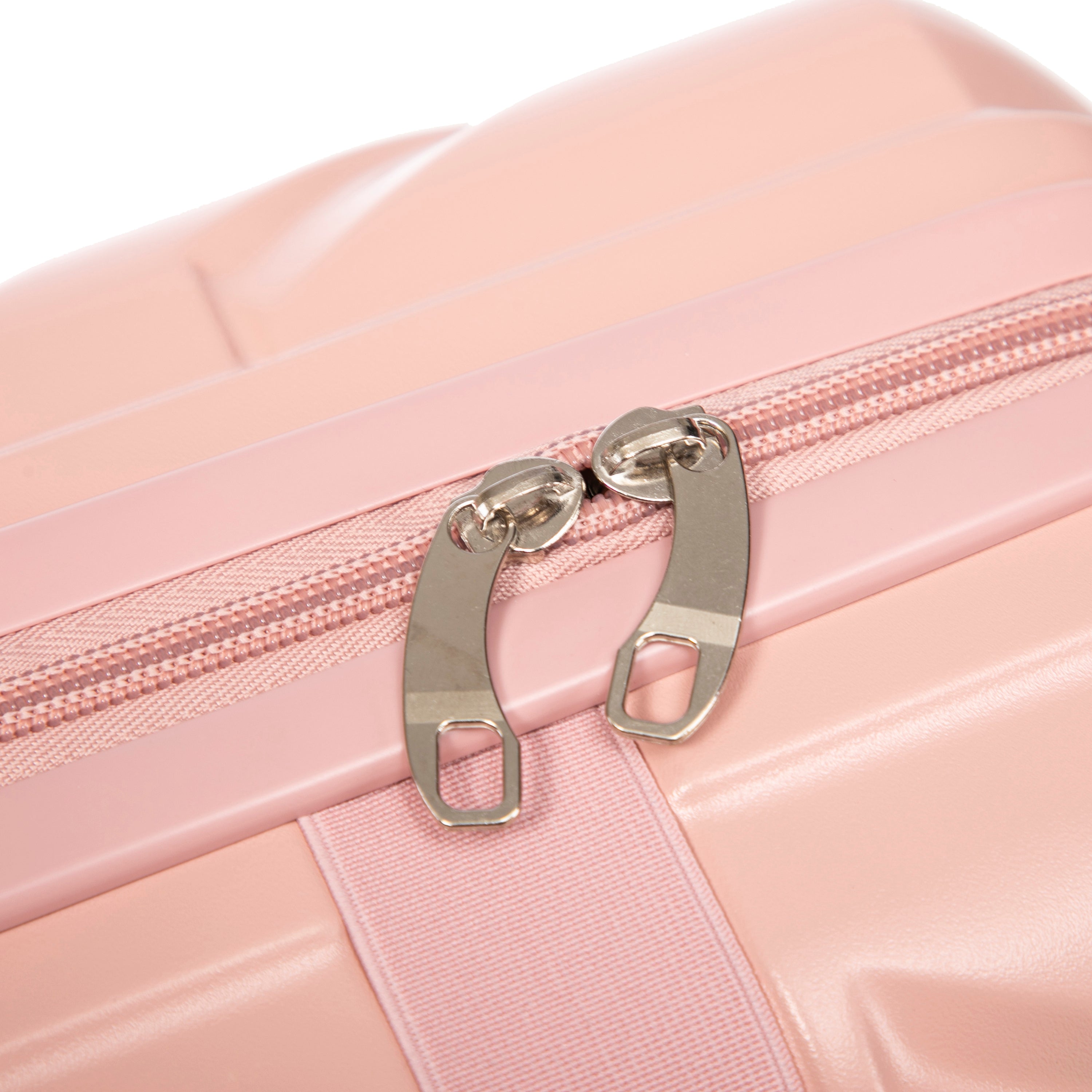 2-Piece ABS Spinner Wheel Luggage Set with Combination Lock