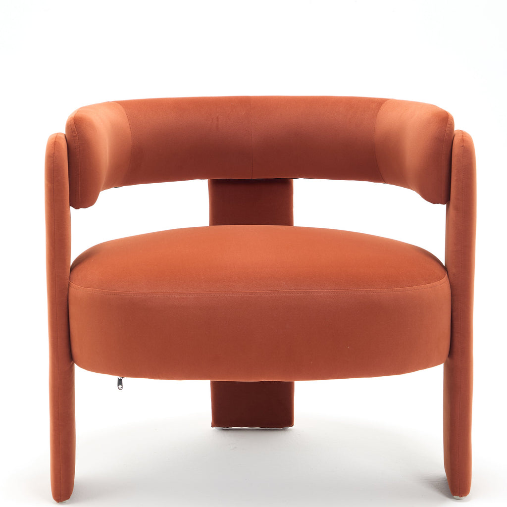 Accent Chair for Living Room, Velvet Comfy Single Sofa Chair