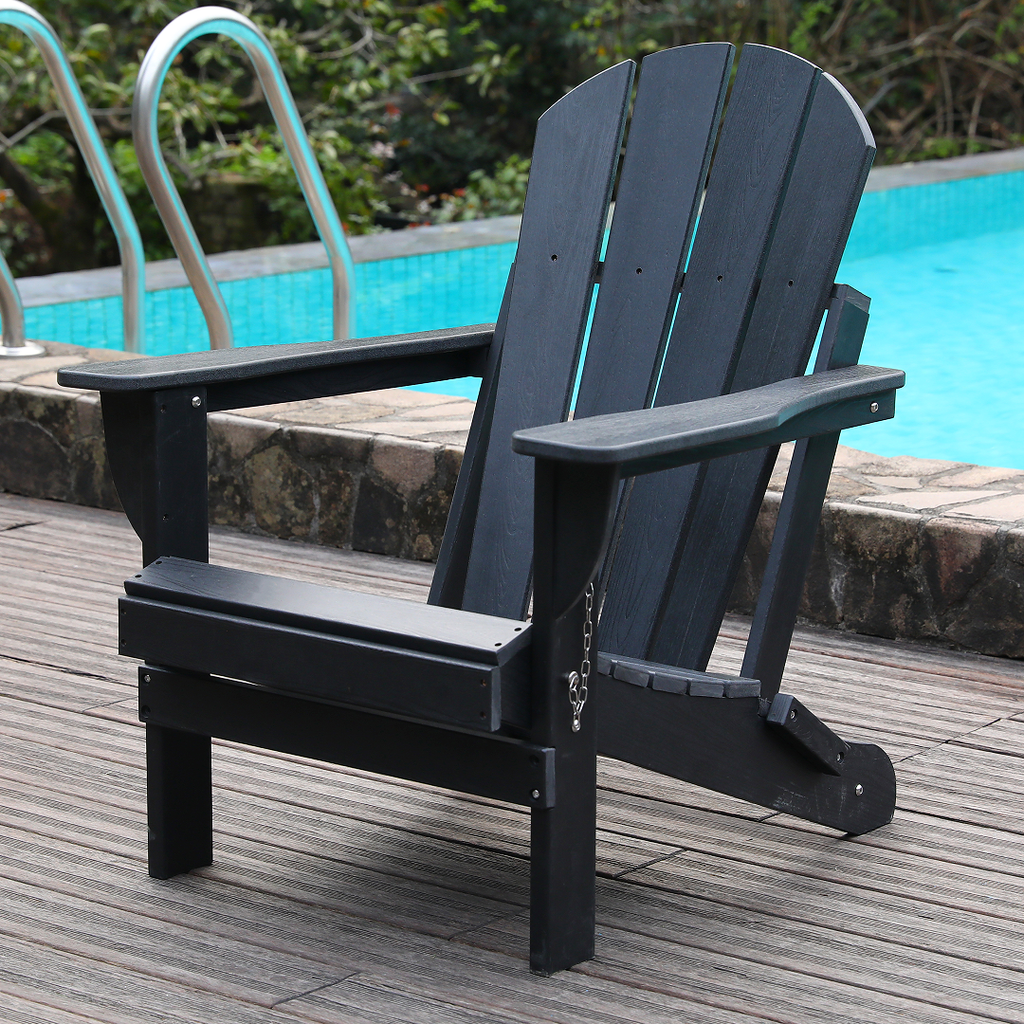 Adirondack Folding Chair with Dual Cup Holders