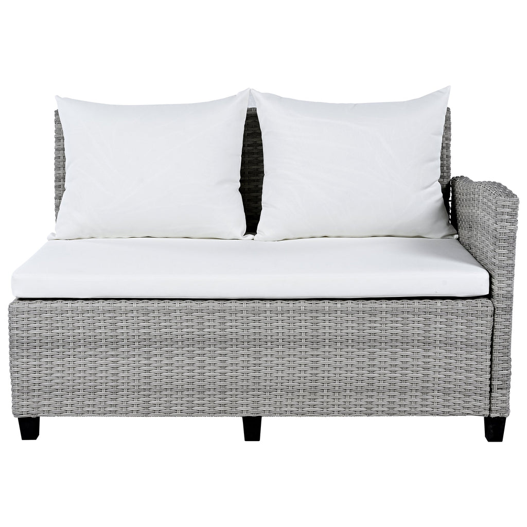 Tomax 5-Piece Outdoor Patio Rattan Sofa Set