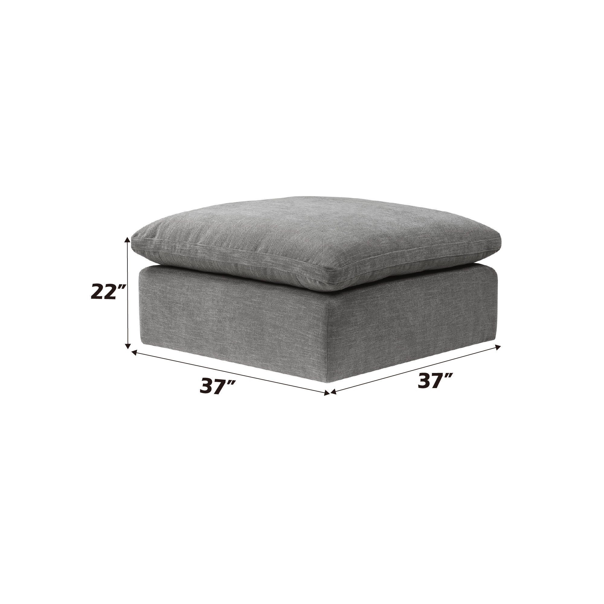 Naveen Modular Sectional With Ottoman