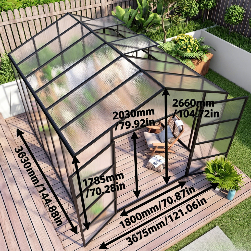 Gain Height Windproof house All Season Outdoor Garden Shelter