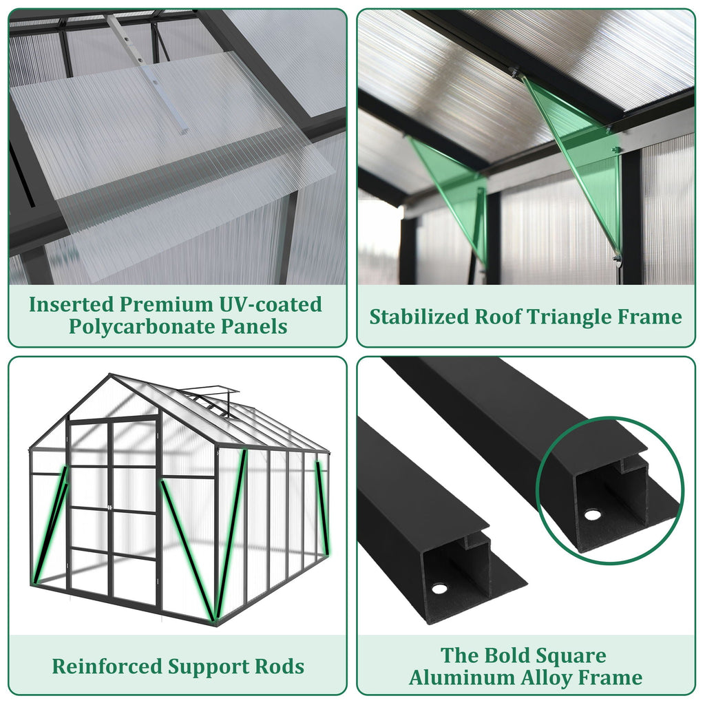 Gain Height Windproof house All Season Outdoor Garden Shelter