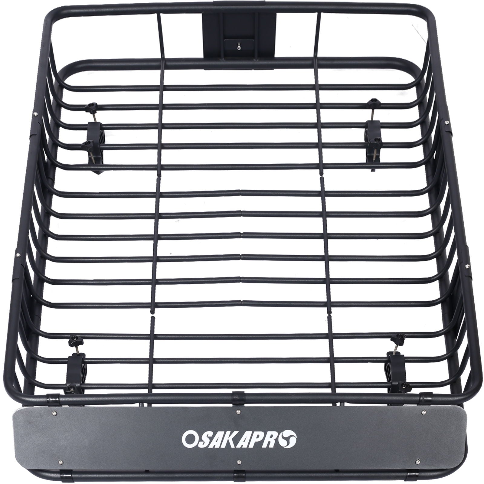 Motoring Rooftop Cargo Carrier Basket Steel Universal Fit Roof Rack