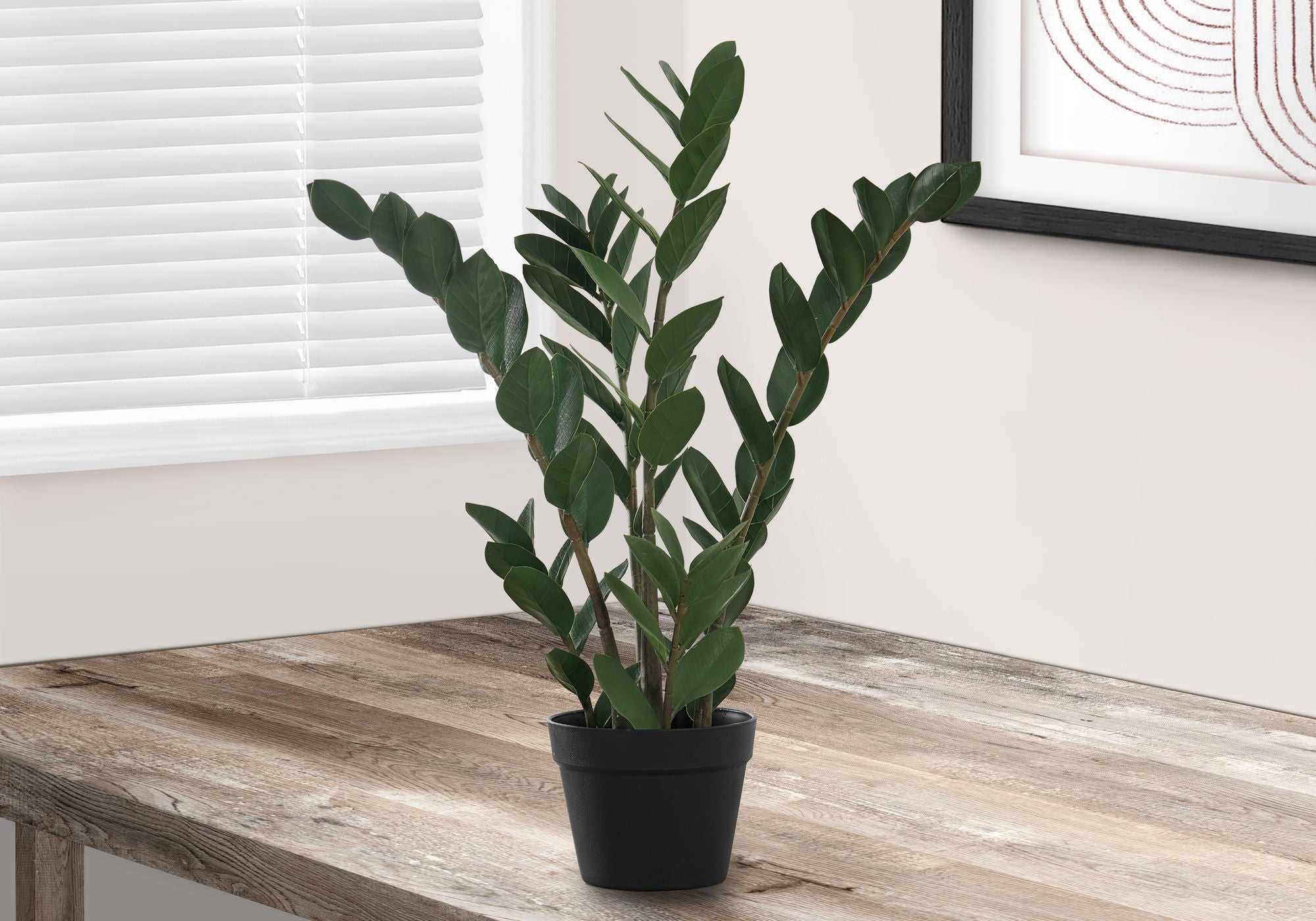 29" Tall Artificial Zz Tree Indoor Faux Plant