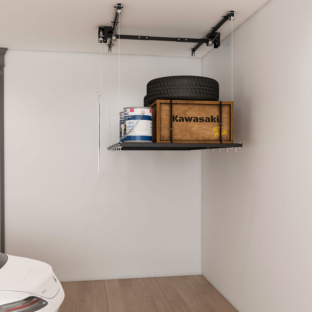 Overhead Garage Storage Rack
