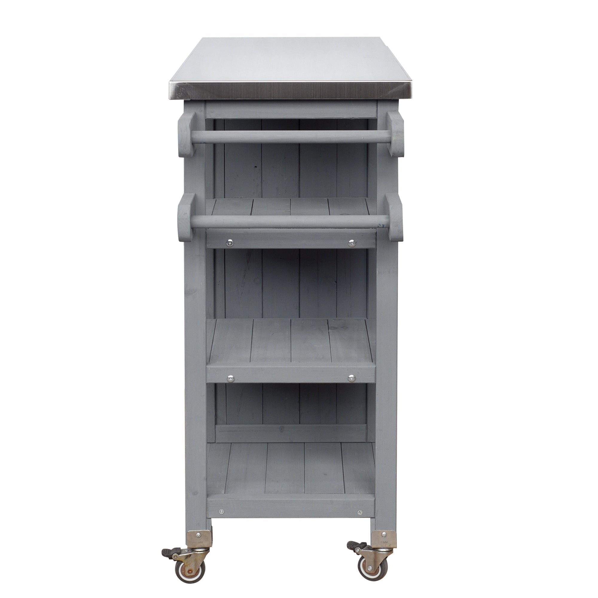 Foldable Outdoor Kitchen Island Patio Kitchen Cart