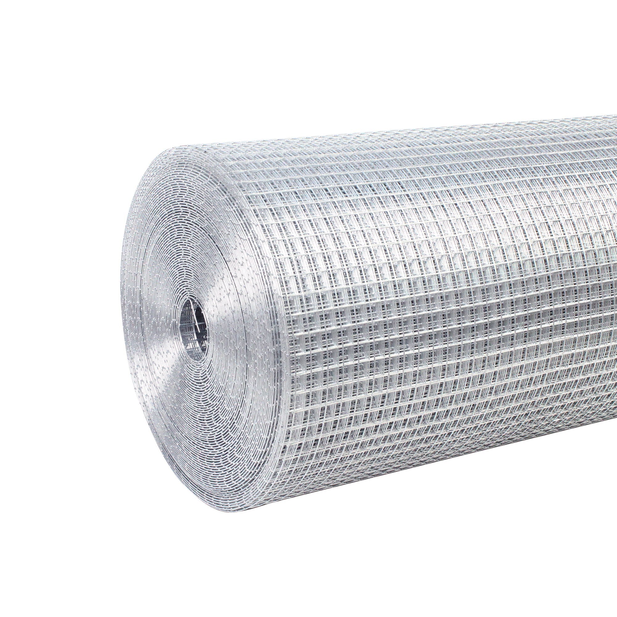 Galvanized Hardware Cloth, Chicken Wire Fence Roll For Garden And Animal Enclosures - Silver