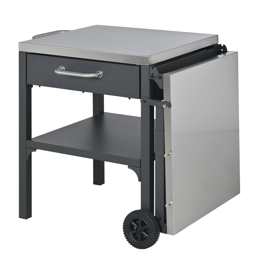 Outdoor Kitchen Cart Foldable Outdoor Prep Station