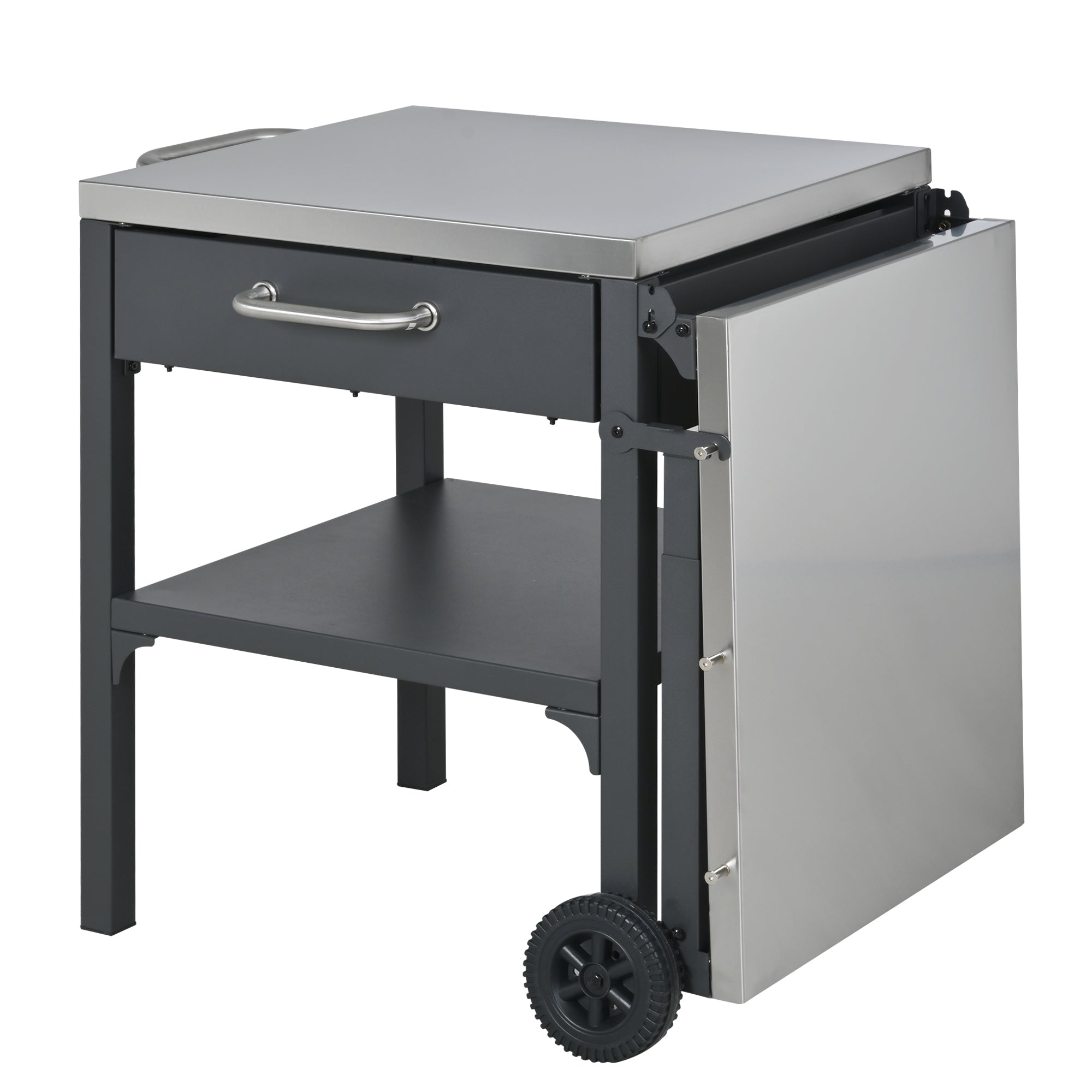 Outdoor Kitchen Cart Foldable Outdoor Prep Station