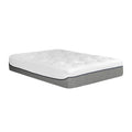 13" Ultra Plush Gel Memory Foam Mattress For Bed With Double Layered Jacquard Cover - Gray / White - King