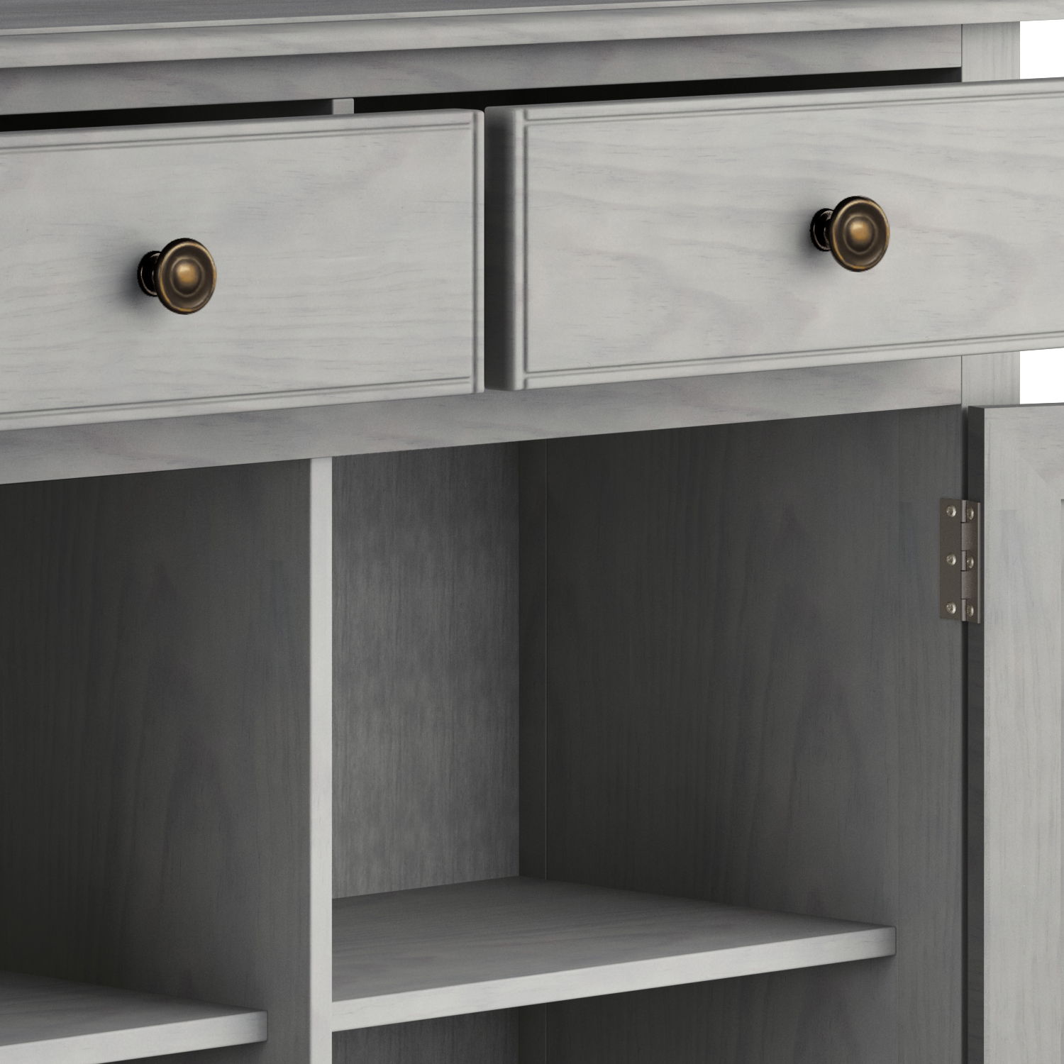 Connaught Handcrafted Entryway Storage Cabinet