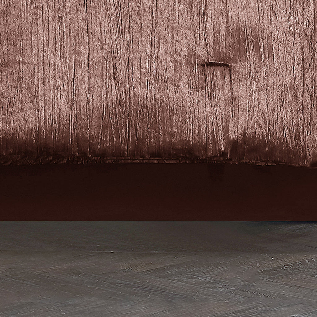 Blush Crinkle Velvet 7Pc Bedding Ensemble