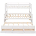 Bunk Bed With Twin Size Trundle And Drawers