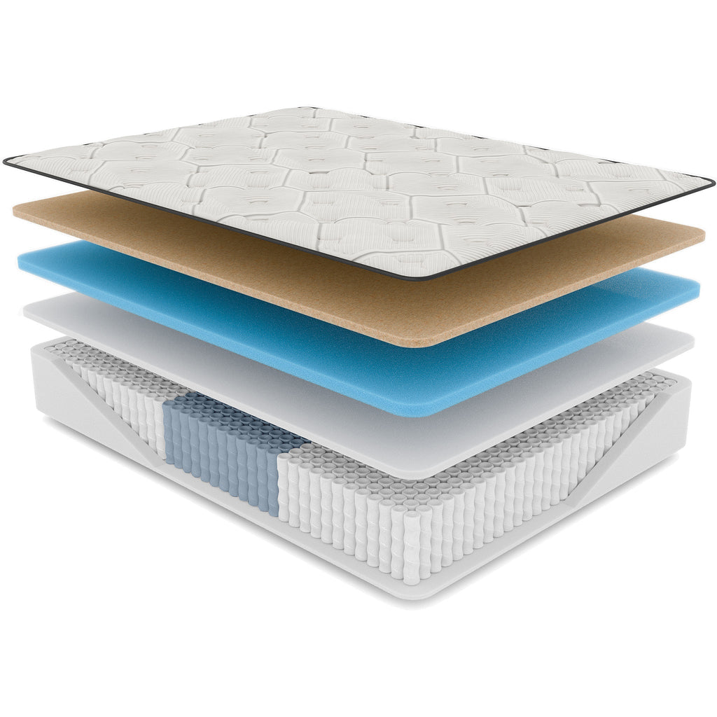 Diamond Cleo Cool Copper Memory Foam Hybrid Mattress - Twin Firm