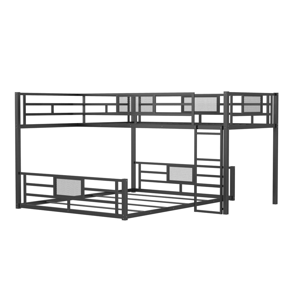 L-Shaped Bunk Bed & Safety Guaranteed