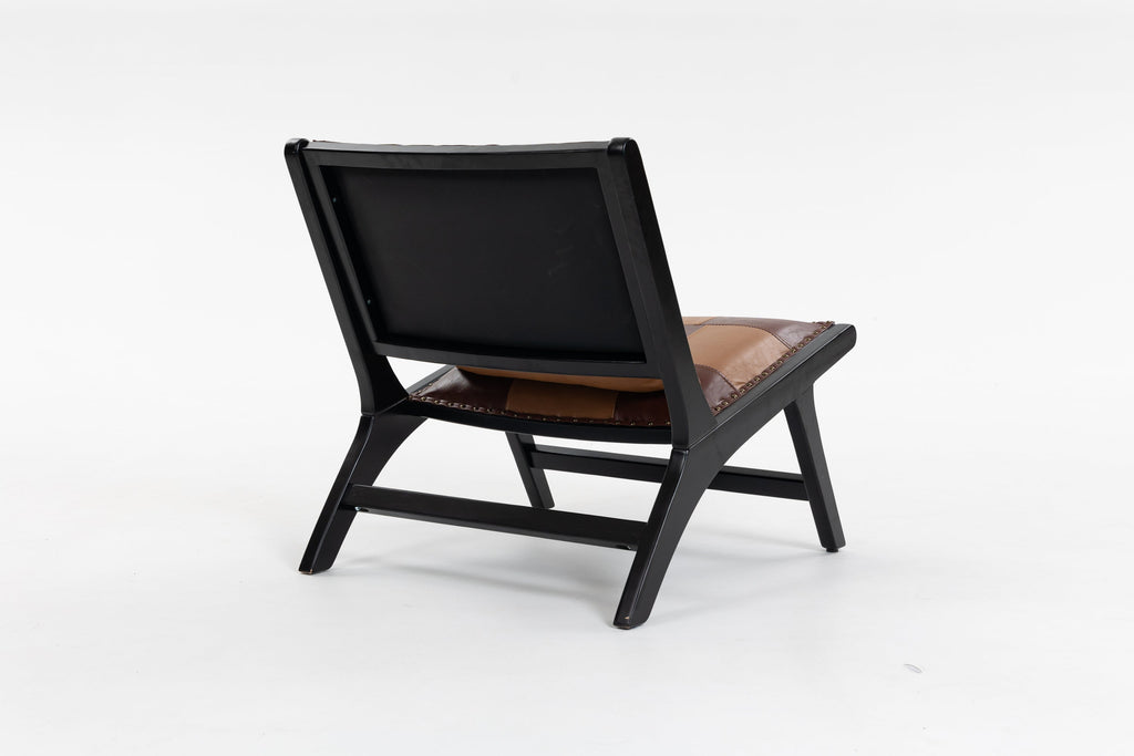 Modern Boho Accent Chair for Living Room, Mid Century Lounge Chair