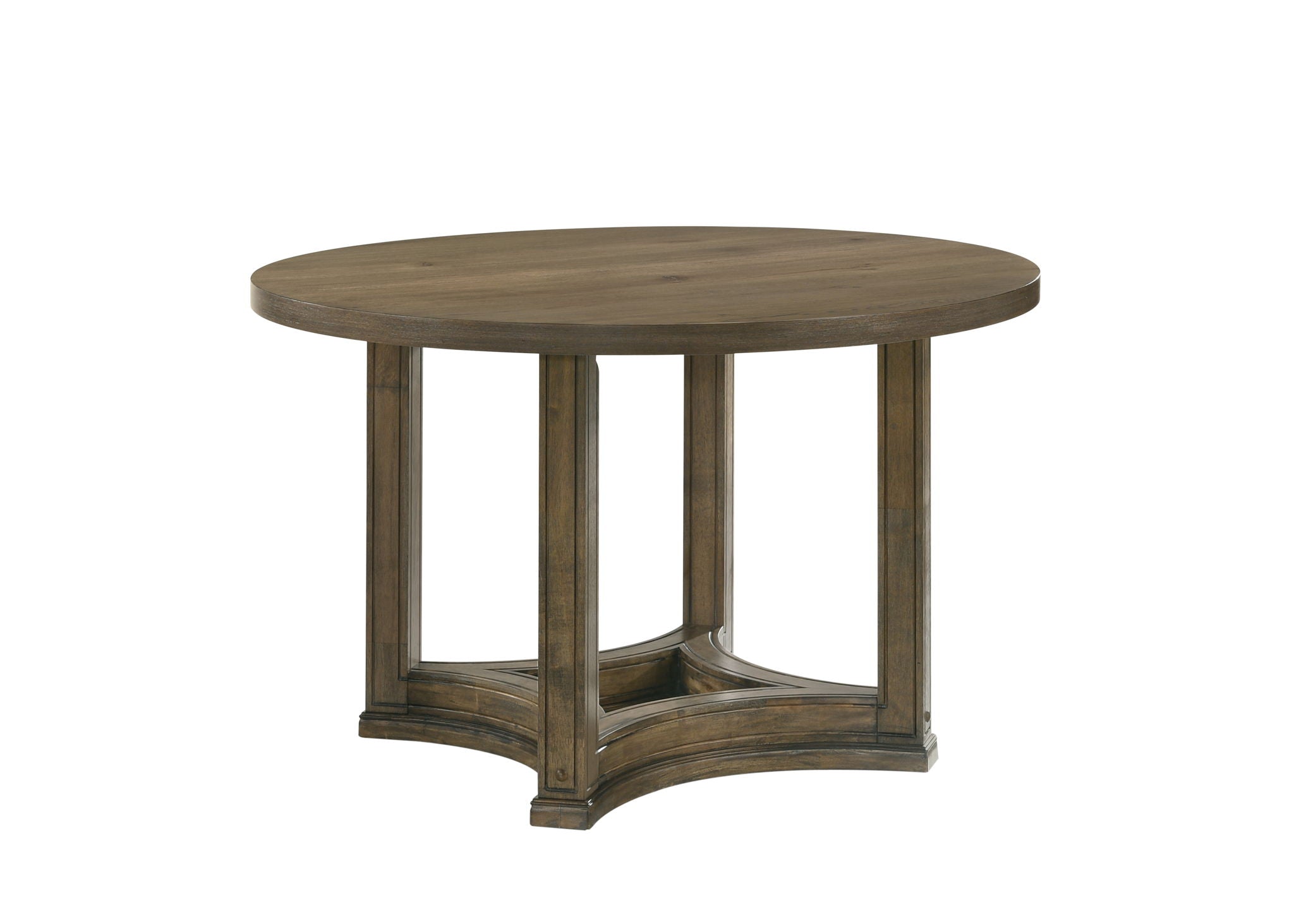 Parfield Weathered Round Dining Table - Oak