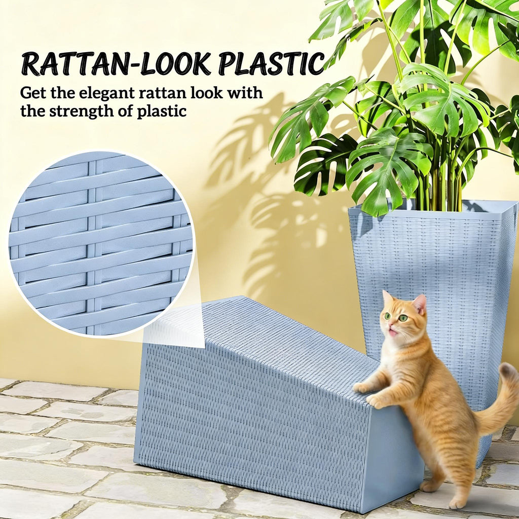 Plants Box Set of 3 Tall Planters