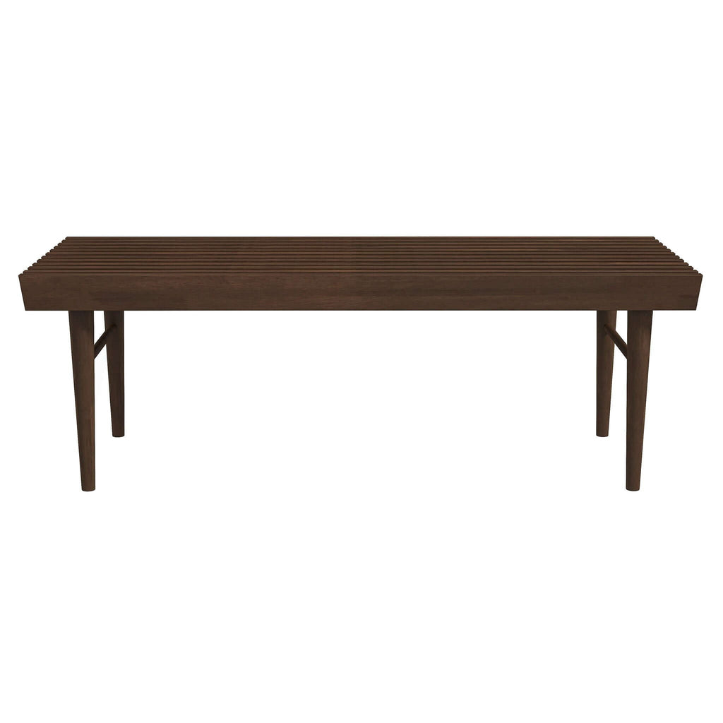 Mia - Bench - Dark Brown