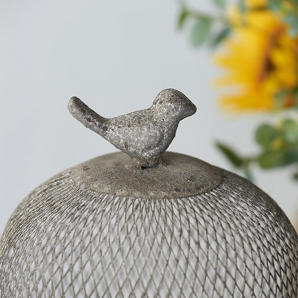 Ophira Sparrow Candle Holders (Set of 2) - Antique Gray