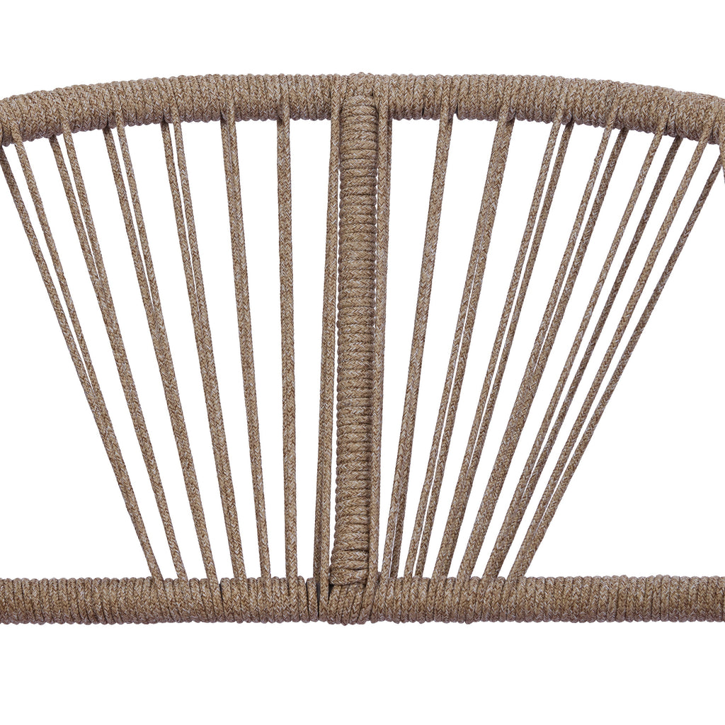 Acacia Wood Outdoor Club Chair, Curved Tub Design Patio Chair