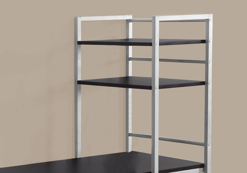 Computer Desk for Home Office with Laptop Storage Shelves