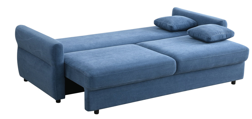 Haran Fabric Pull-Out Sleeper with Storage