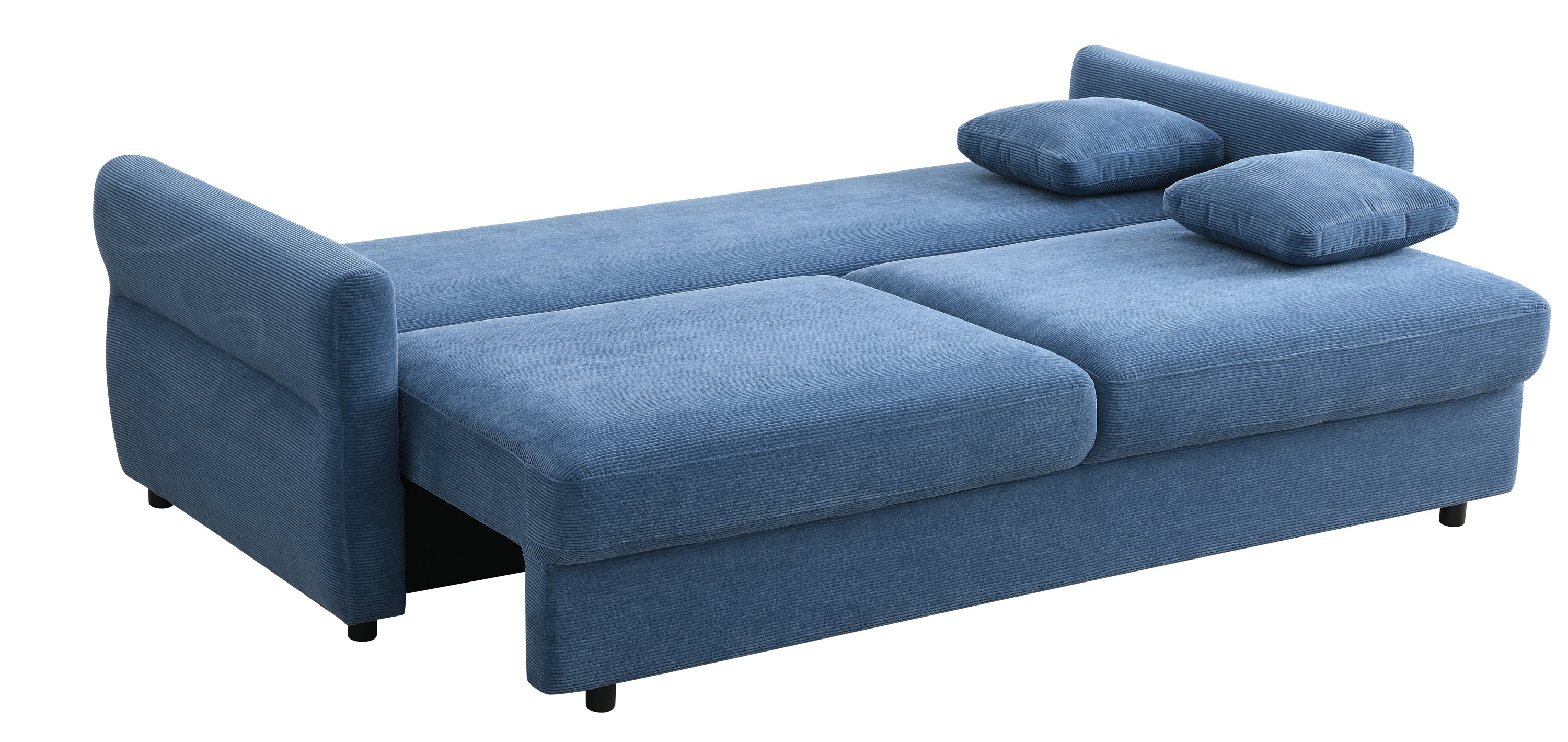 Haran Fabric Pull-Out Sleeper with Storage