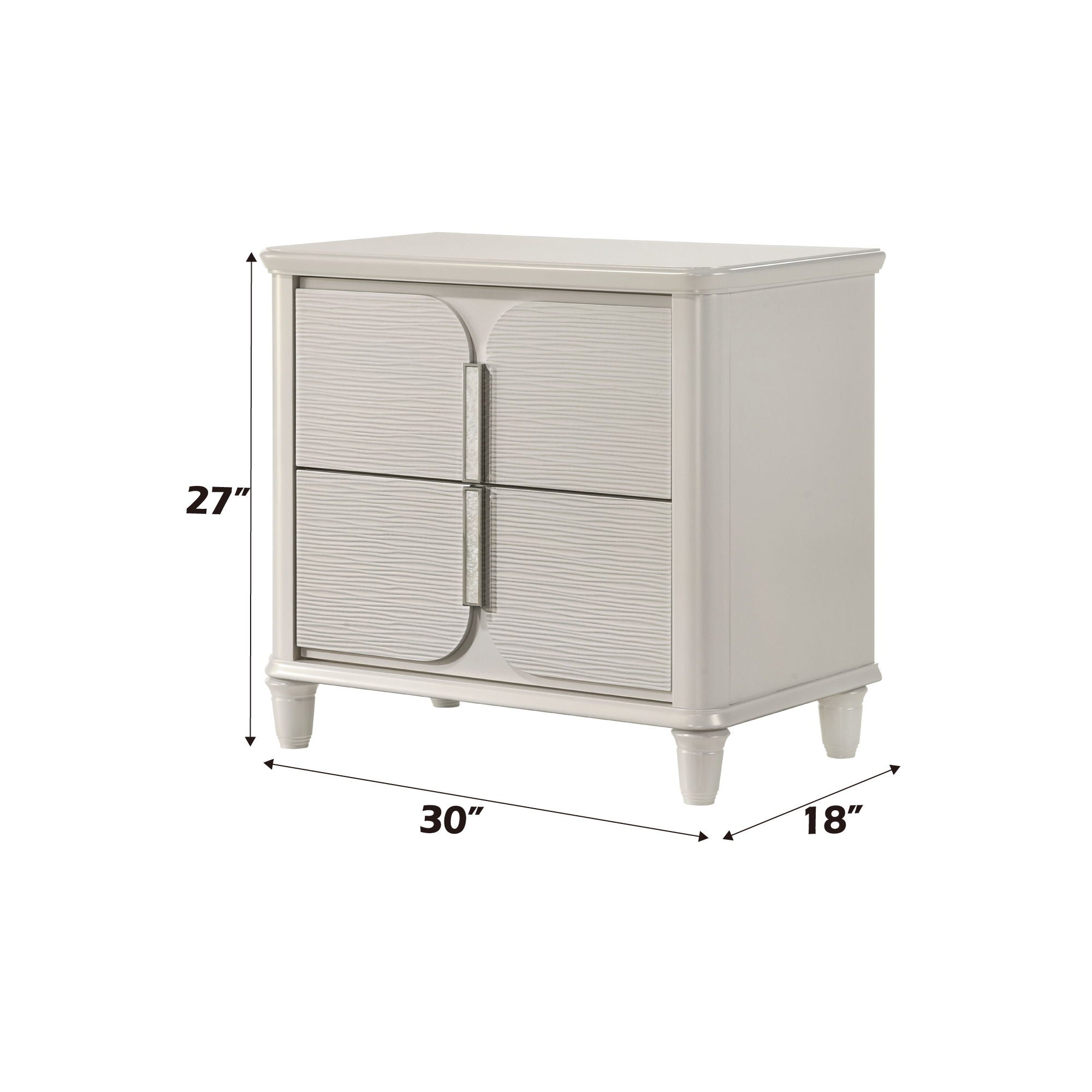 Laveda Nightstand - White