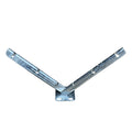 Galvanized V-Bracket For Razor Wire Extension Fence Support - 1 Pair