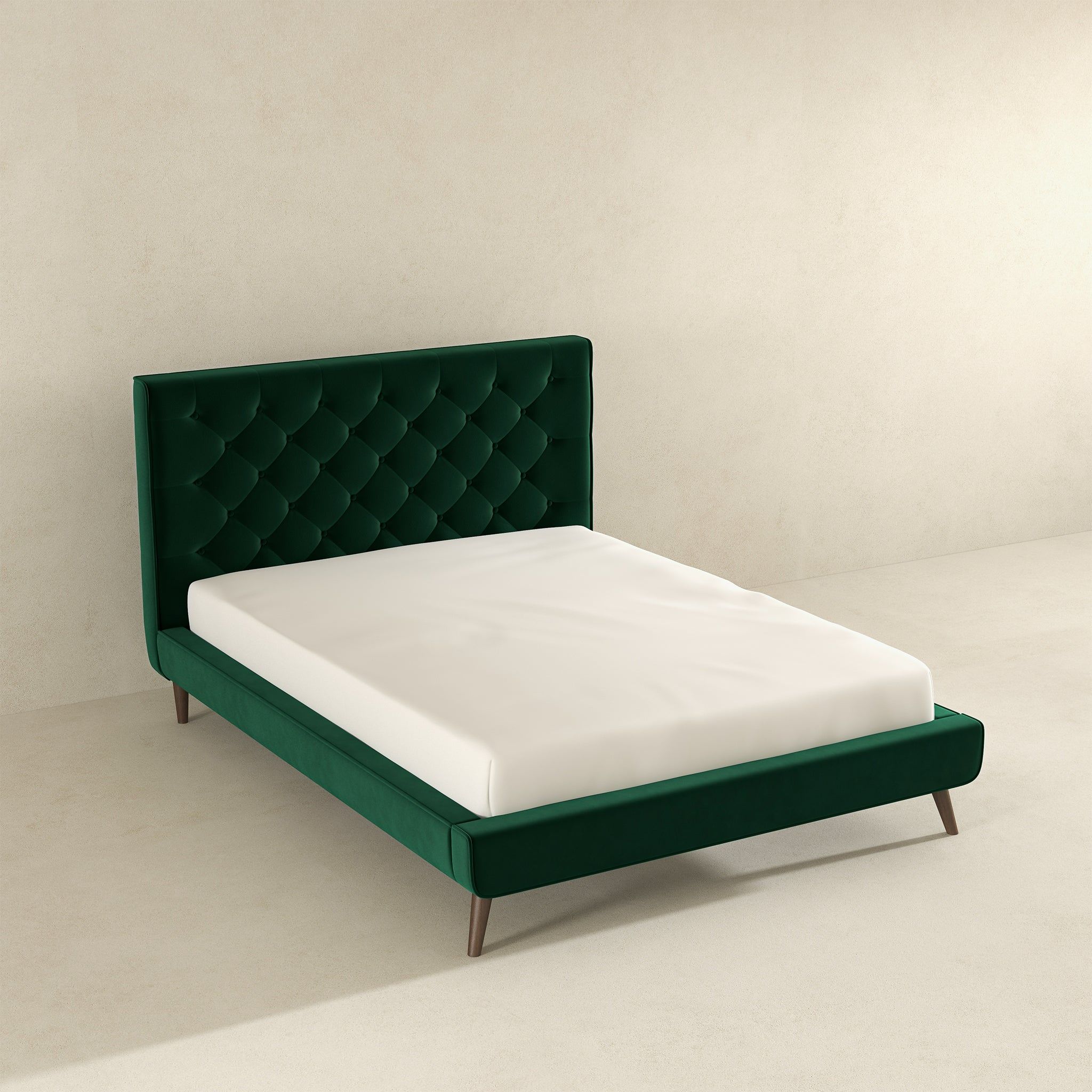 Dillon - Mid-Century Modern Platform Bed