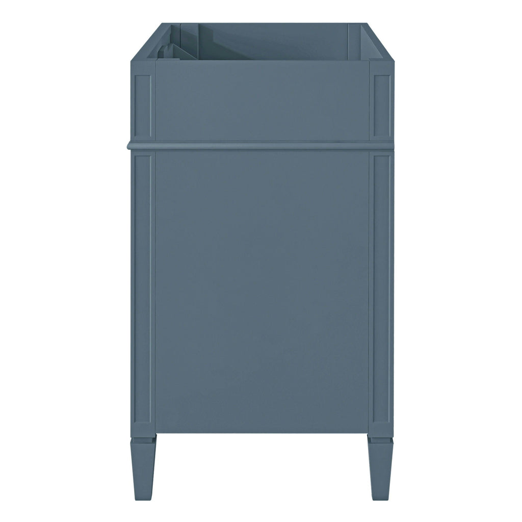 Bathroom Vanity Cabinet with 2 Drawers and Tip-Out Drawer - Indigo