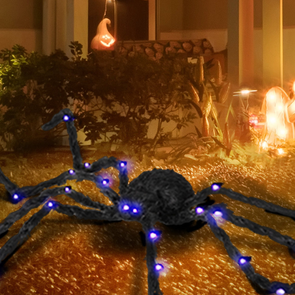 3.25' Illuminated Arachnid Halloween Accent