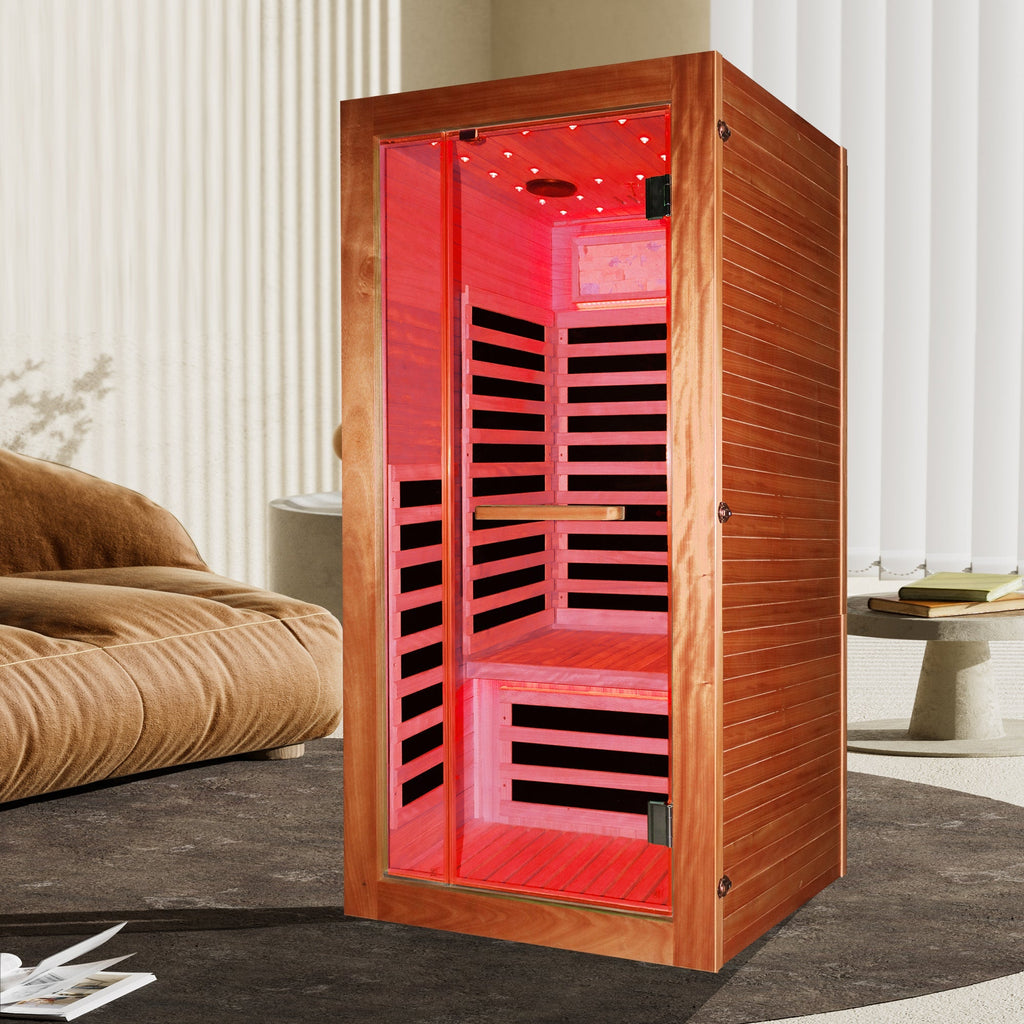 Single-person sauna room