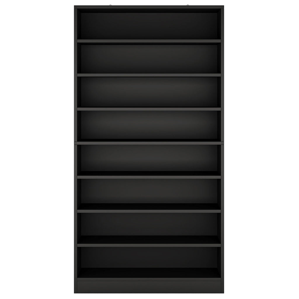 9 Tier Freestanding Shoe Cabinet with Open Design
