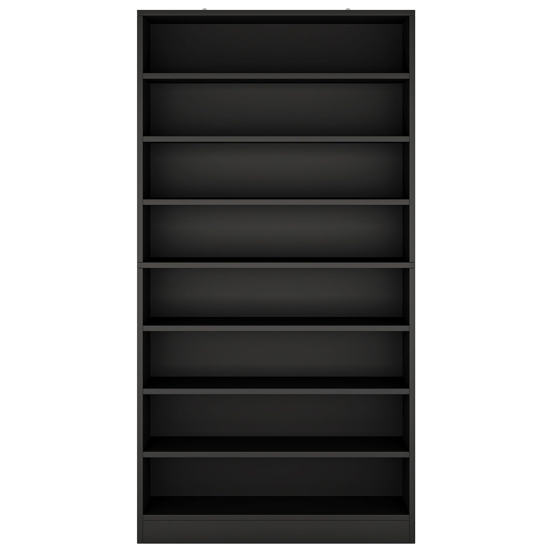 9 Tier Freestanding Shoe Cabinet with Open Design