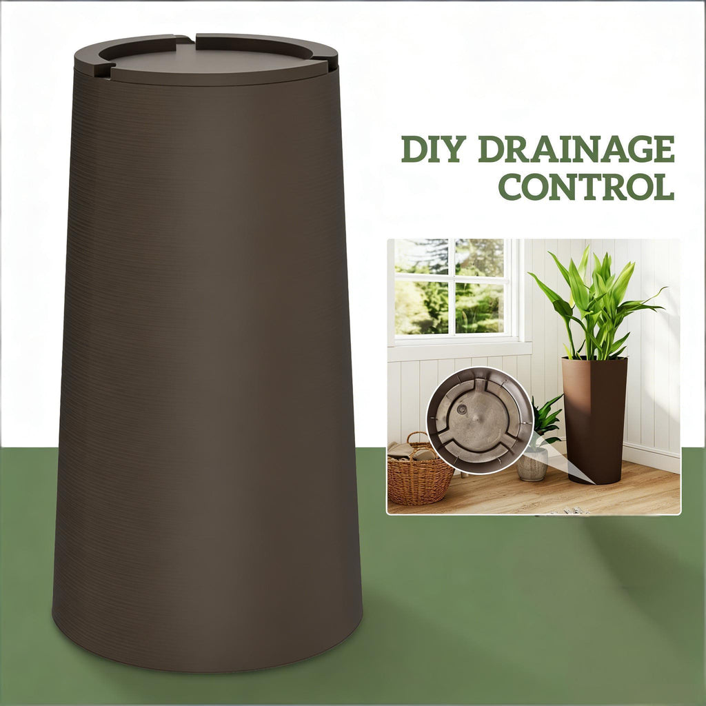 Tall Stackable Planters Set of 2