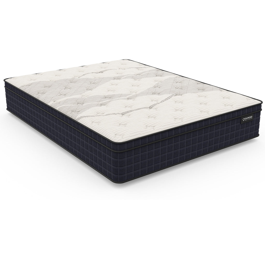 Diamond Nina Copper Cooling Supportive Hybrid Twin Mattress - Firm Feel