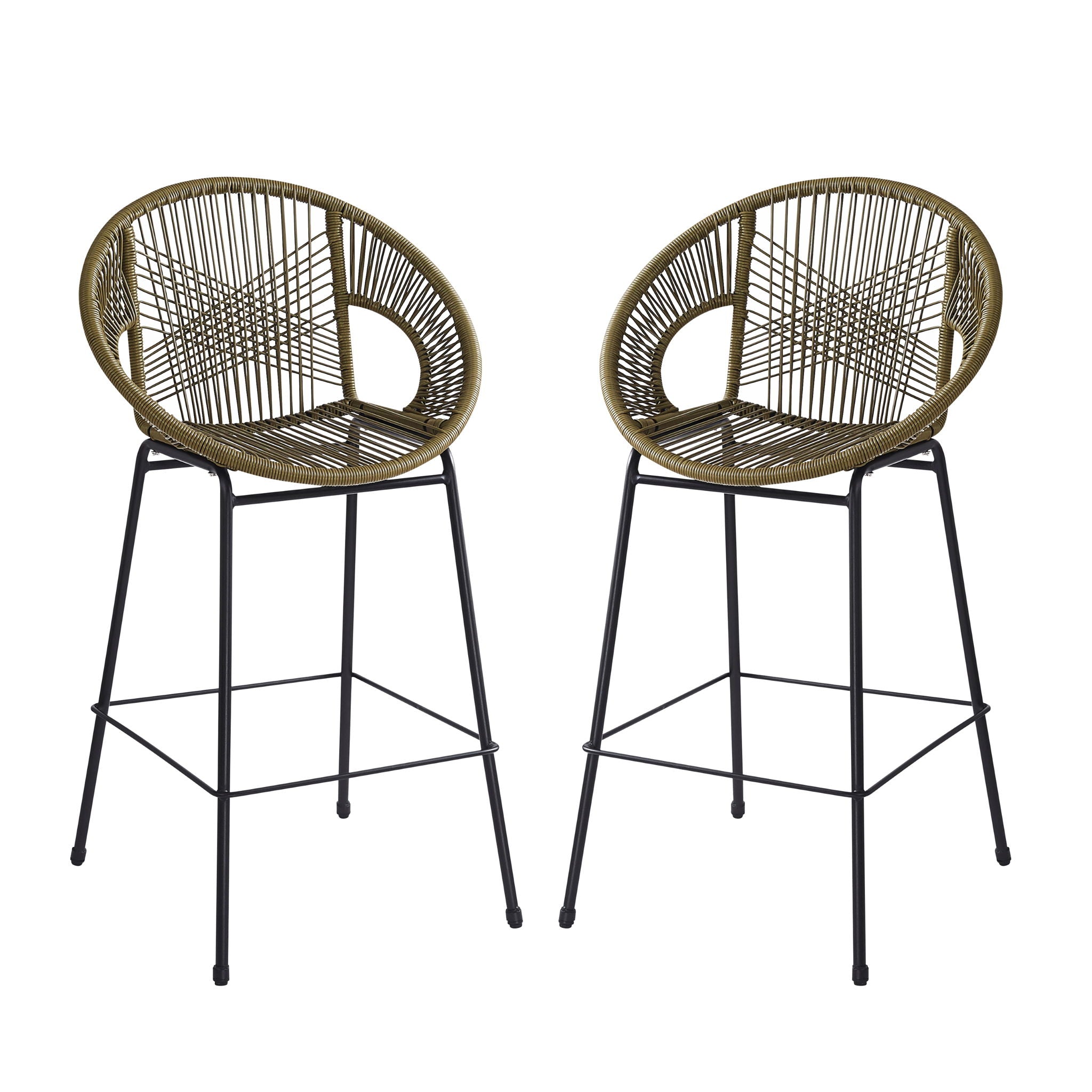 Ferrara Outdoor Patio Barstool (Set of 2)