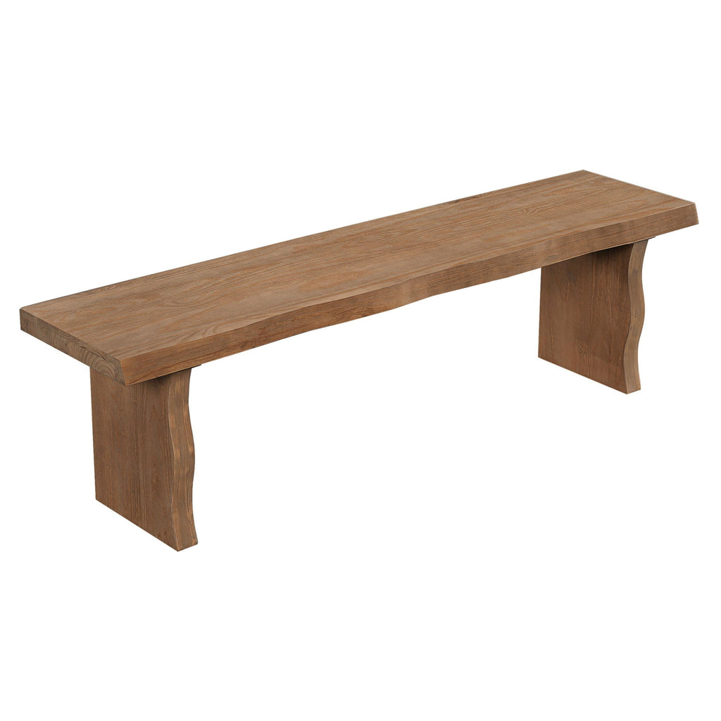Indoor Dining Bench Fits 3 People - Pine