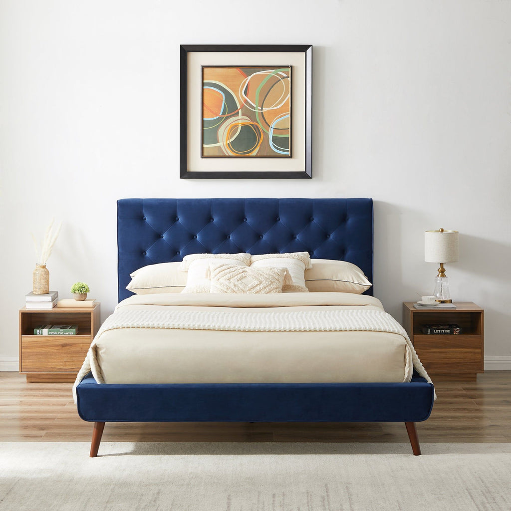 Dillon - Mid-Century Platform Bed