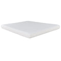6" Firm Gel Memory Foam Mattress With Cooling Technology - White - Full