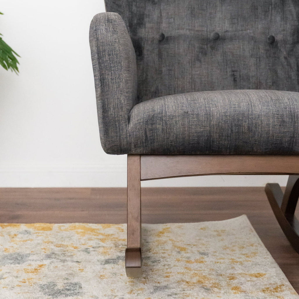 Alistair - Rocking Chair - Brown / Dark Gray