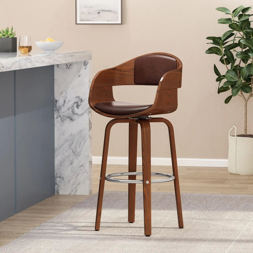 Modern Bar Stool with Swivel Function