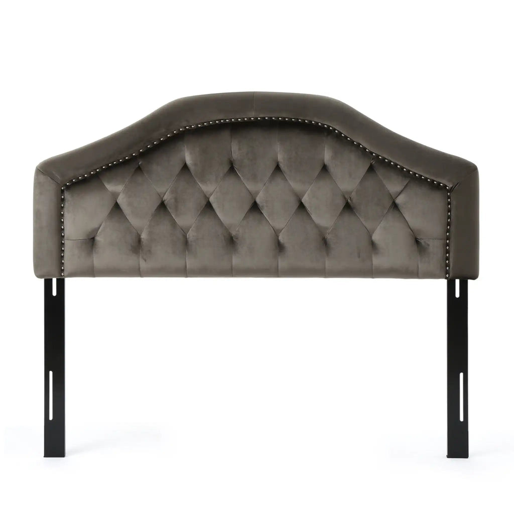Kaarina Contemporary Tufted Fabric Headboard