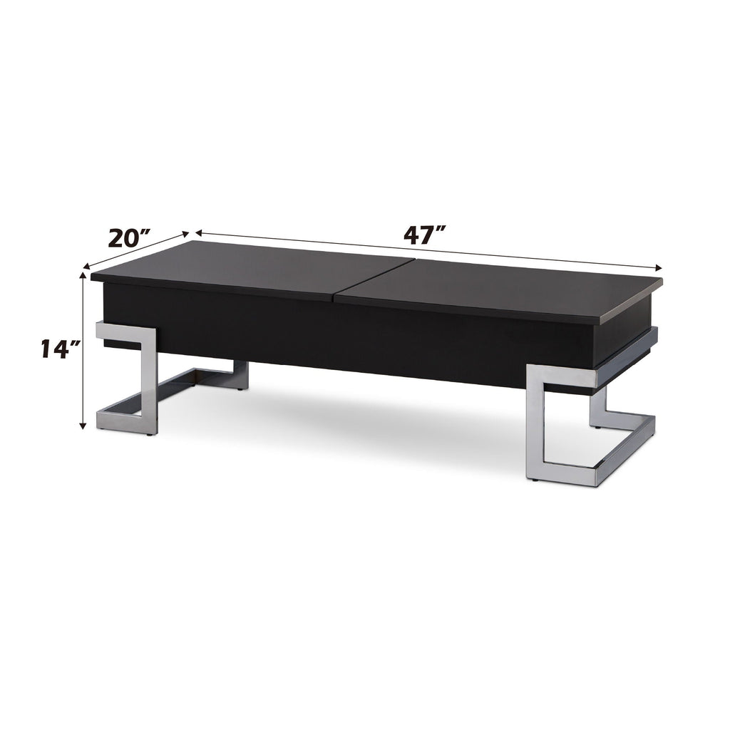 Calmam High Gloss Coffee Table With Lift Top