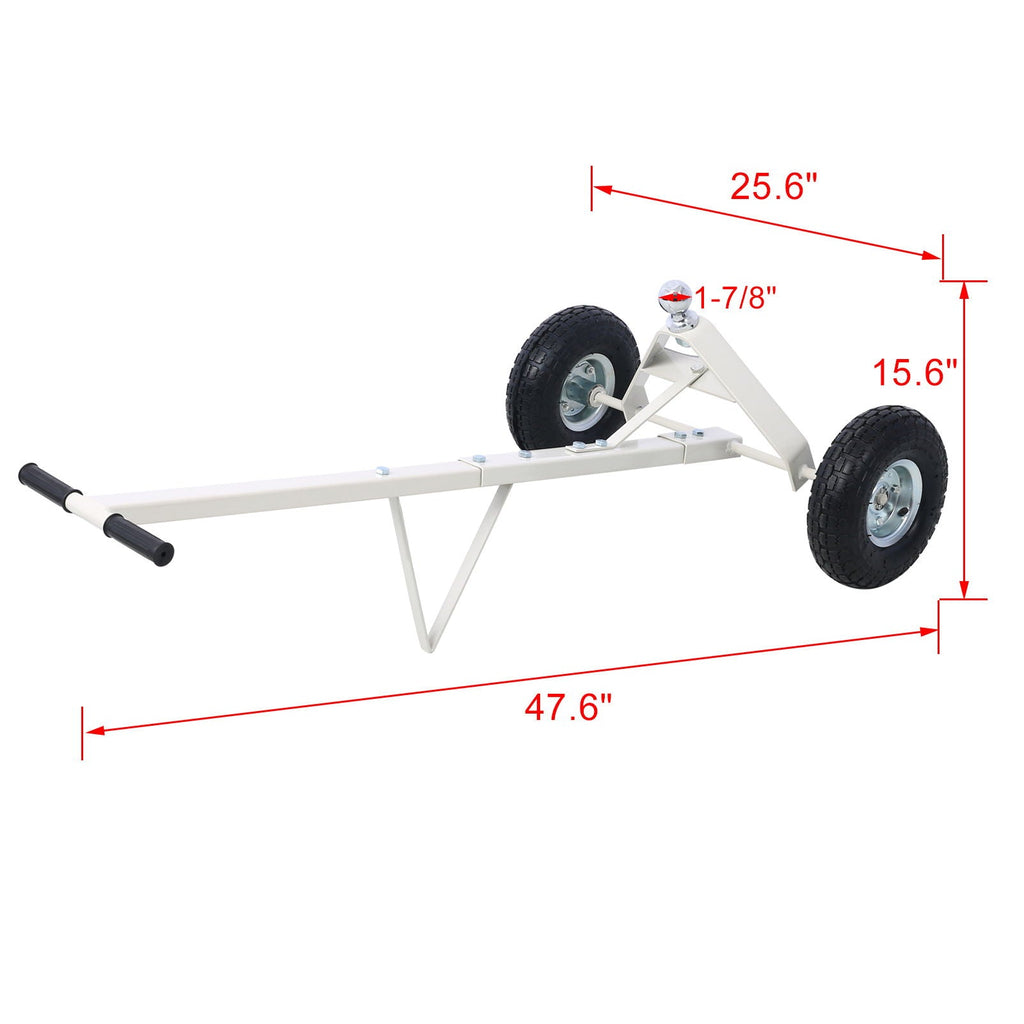 Heavy Duty Trailer Dolly With Pneumatic Tires
