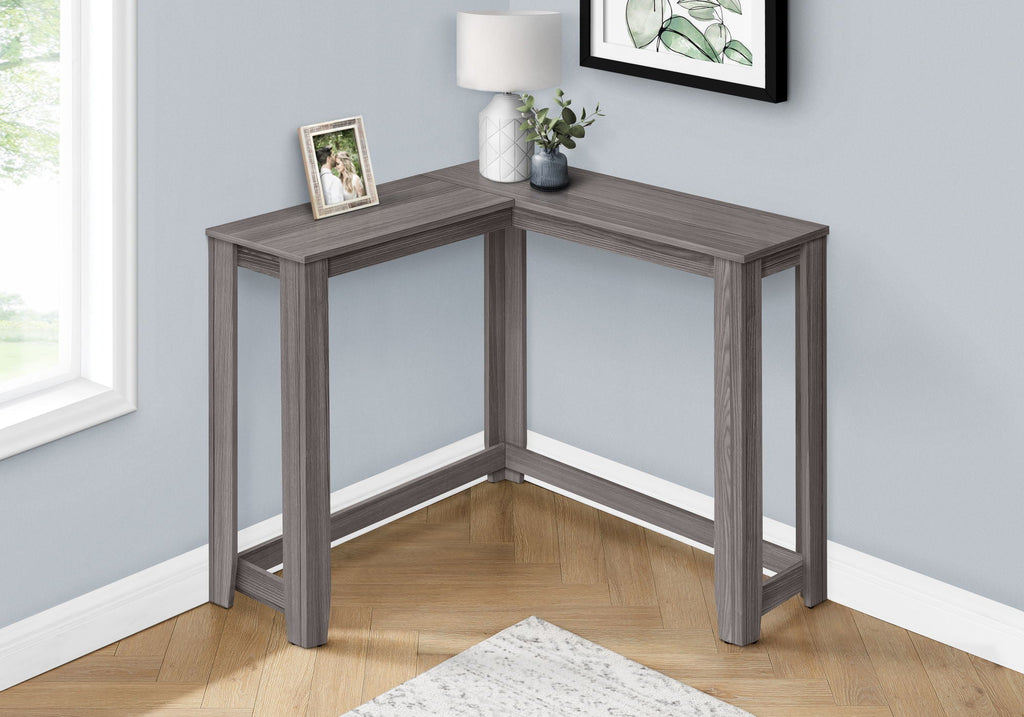 Corner Accent Console Table for Entryway