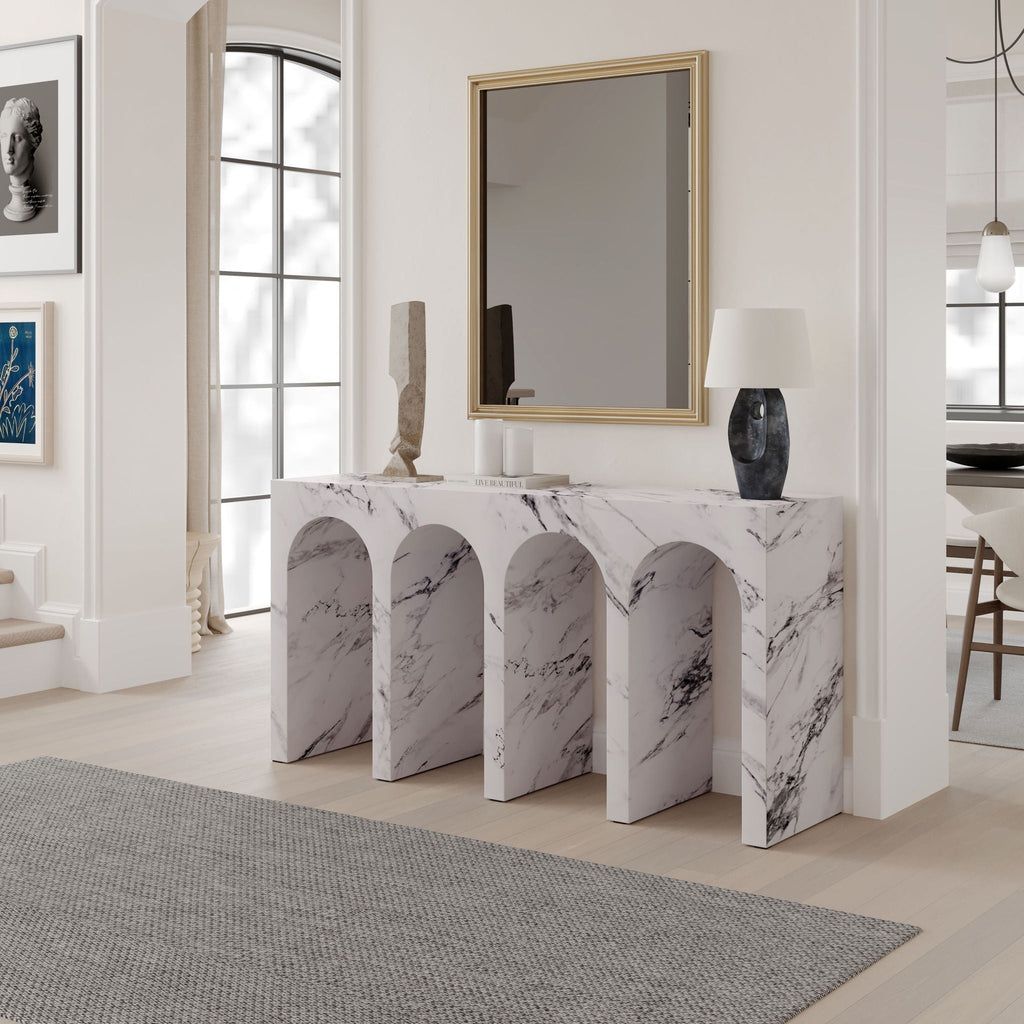 Fritzy Engineered Stone Table